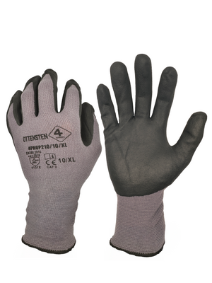 4PRO Nylon Gloves with Microfoam Nitrile Coating