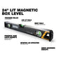 ToughBuilt - Magnetic Level with Lighting (60 cm)