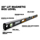 ToughBuilt - Magnetic Level with Lighting (120 cm)