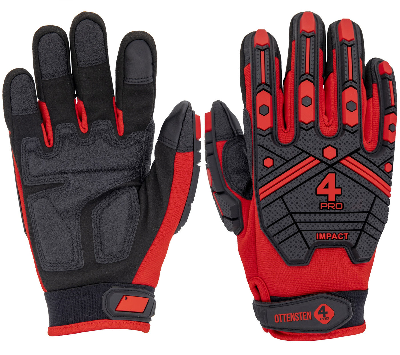 4PRO IMPACT Protective Work Gloves